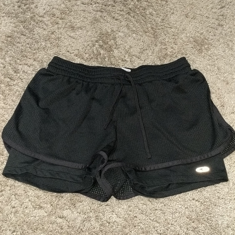 Jr's. C9 champion duo dry shorts/ spandex black